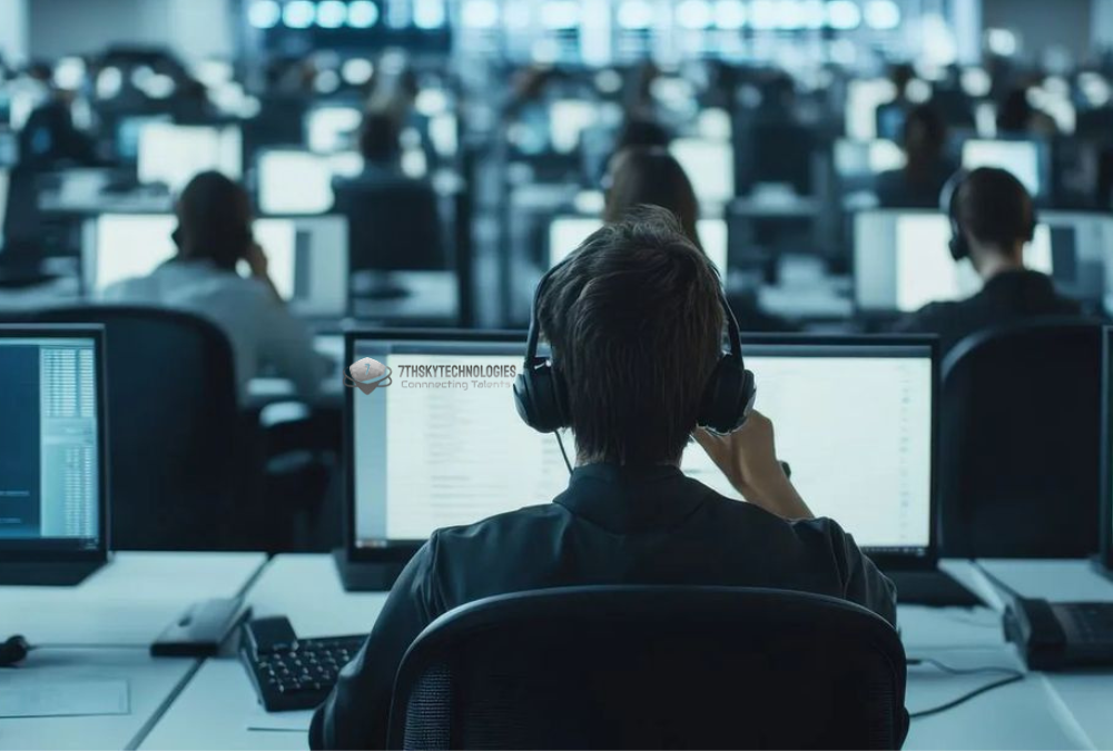 Remote IT Staffing USA services by 7th Sky Technologies for hiring skilled IT professionals