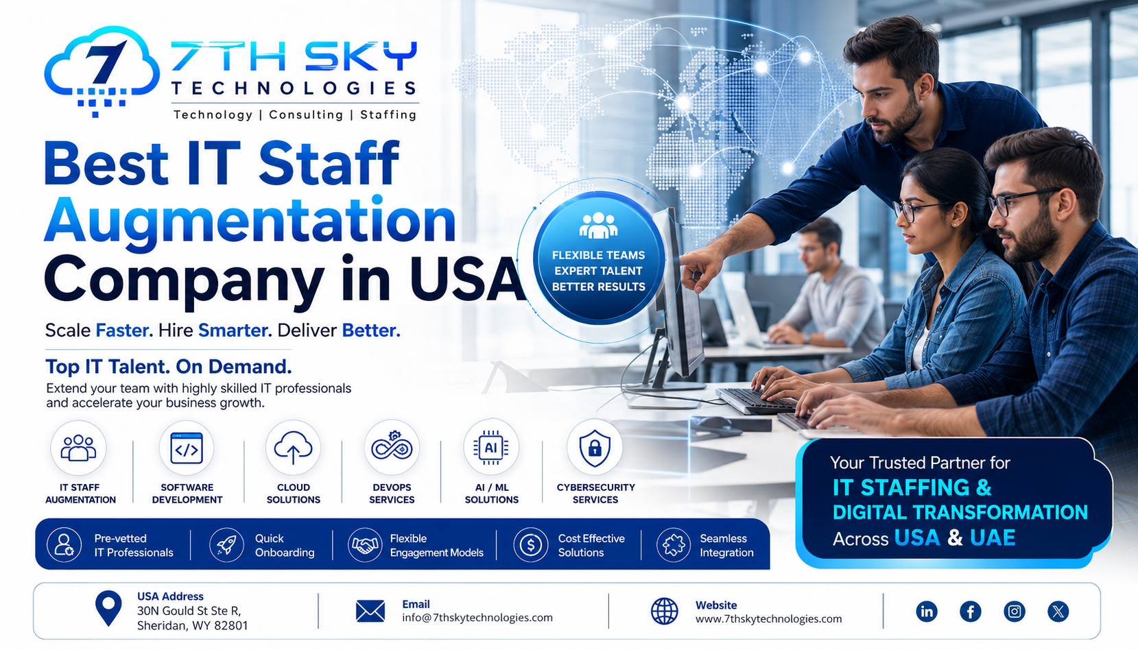 Best IT Staff Augmentation Company in USA
