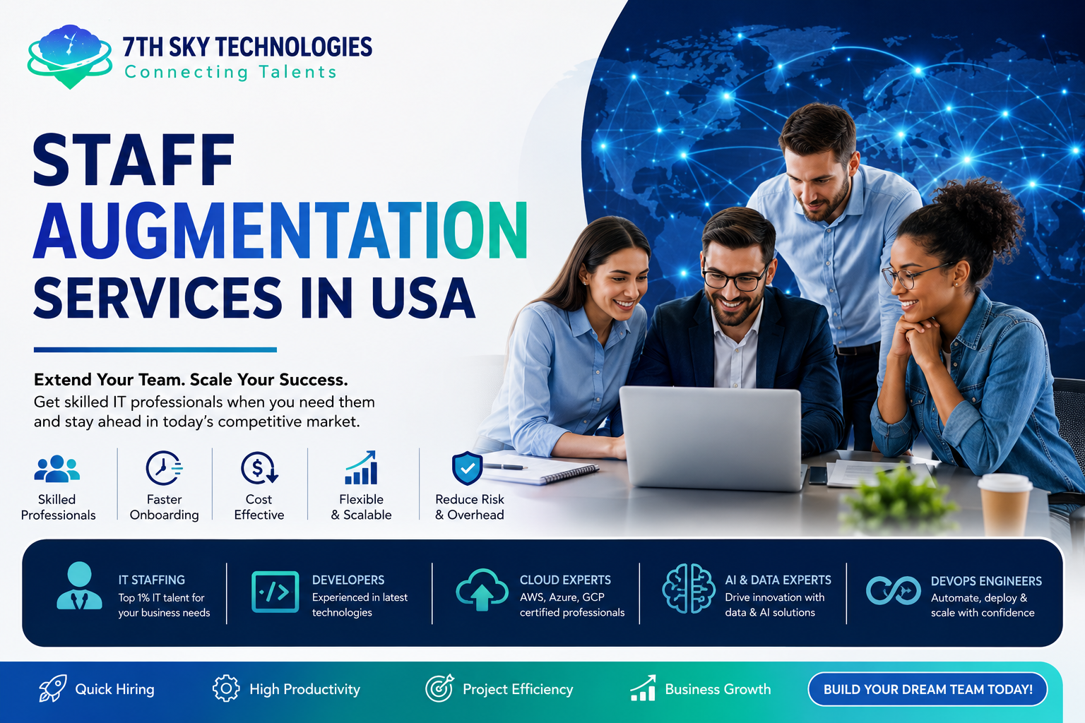 Staff Augmentation Services in USA