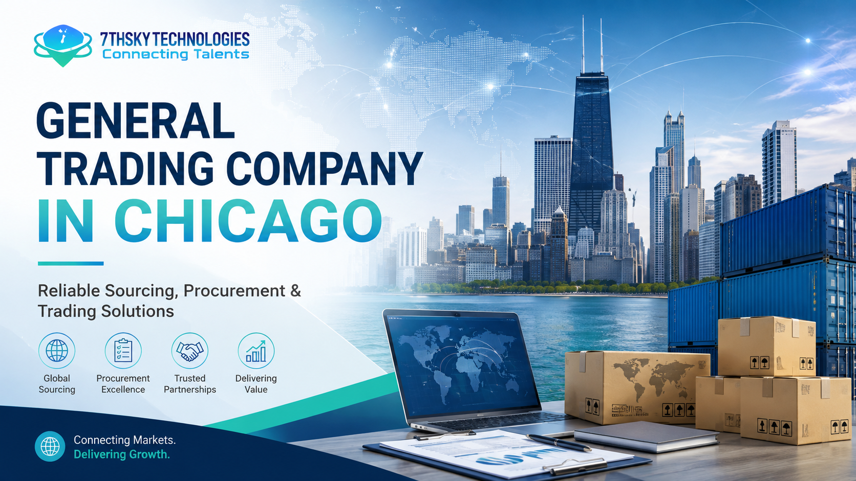 General Trading Company in Chicago providing sourcing procurement and business trading solutions