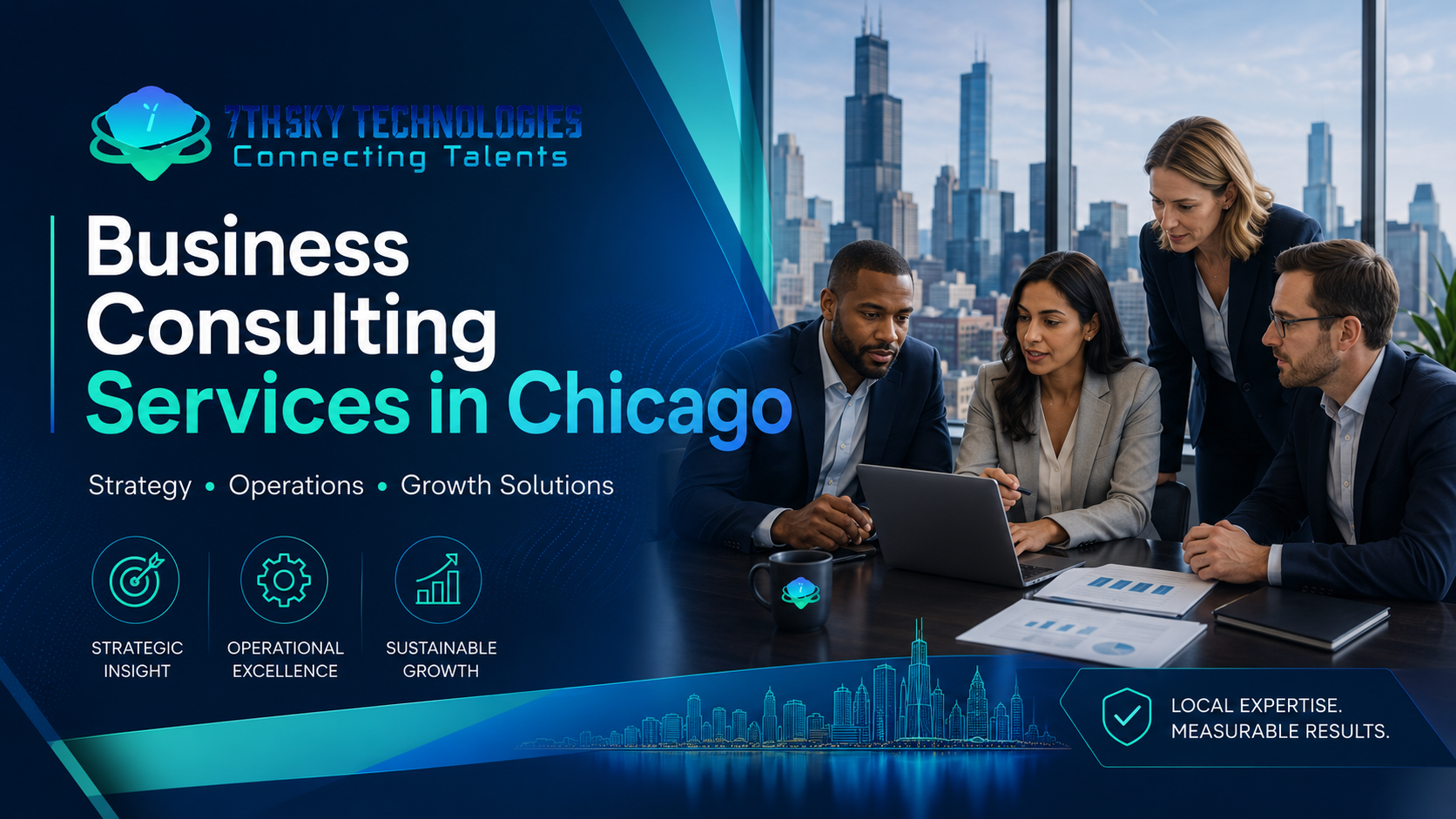 Business Consulting Services in Chicago for strategy, operations, workforce planning and digital transformation