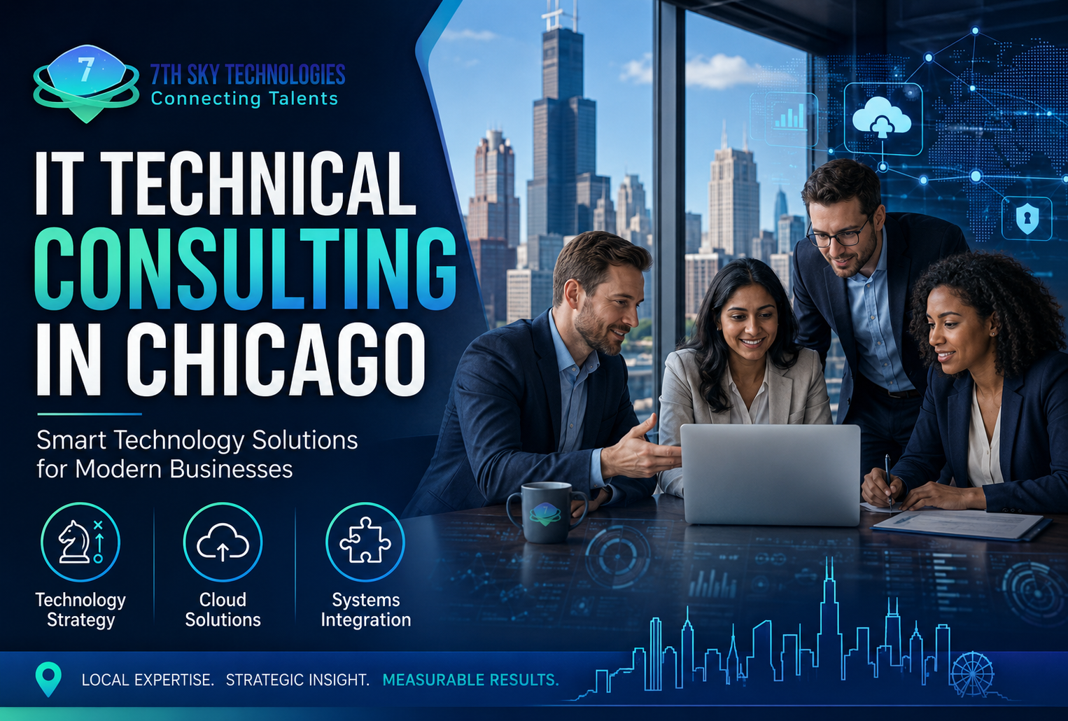 IT Technical Consulting in Chicago for technology strategy, cloud solutions, systems integration, automation and digital transformation