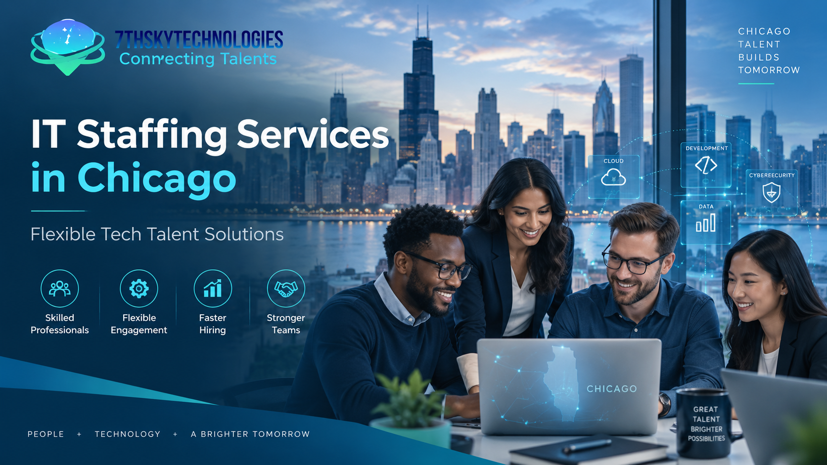 IT Staffing Services in Chicago providing skilled technology professionals and flexible workforce solutions